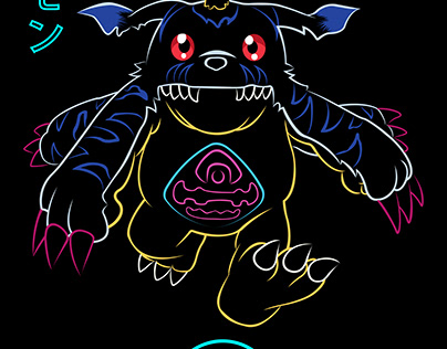 Gabumon Ilustration - Digimon