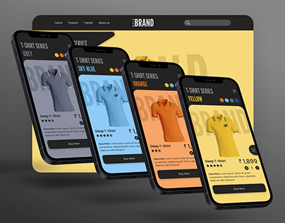 Clothing Website and Related App Product Page UI Design