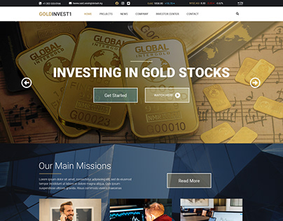 Web Desing for Investing and Business