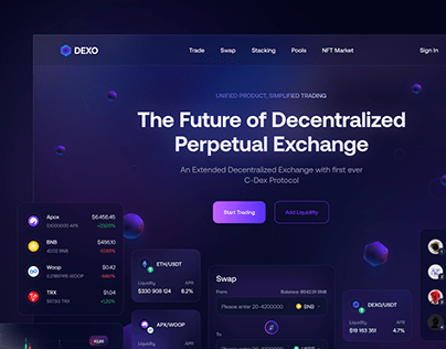 DEXO — Crypto Exchange Platform