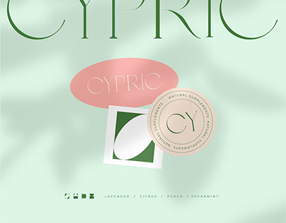 Cypric Naturals CBD ✶ Branding & Packaging