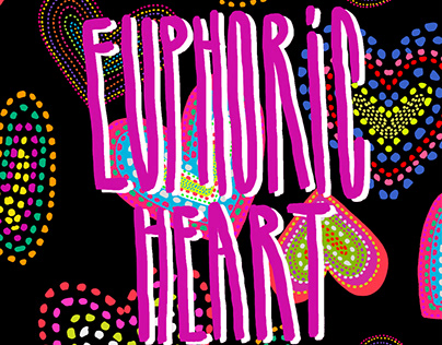 seamless print - Euphoric Heart