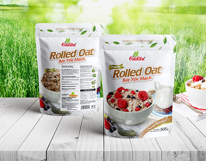ROLLED OAT PACKAGING - YẾN MẠCH DINH DƯỠNG