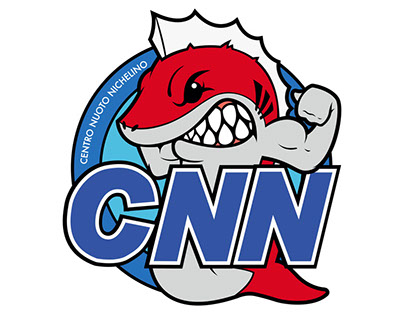 RED FISH - Logo Squadra Nuoto - Centro Nuoto Nichelino