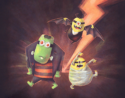 Monster Minions Halloween
