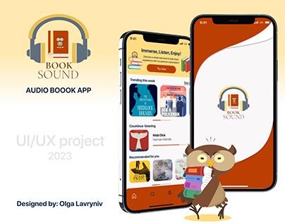 Mobile app "Book Sound"