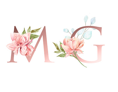 Wedding initials request from united states client