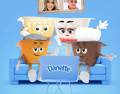 3D CHARACTERS FOR DANETTE MAROC
