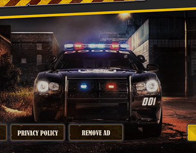 Police Car Parking Game UI