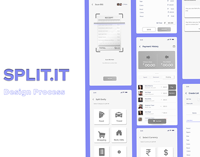 Split It: Easy for splitting or reminding payments