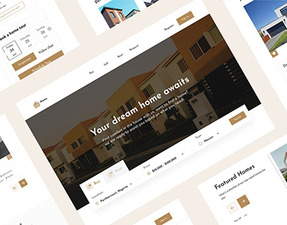 Project thumbnail - Home - Website Design