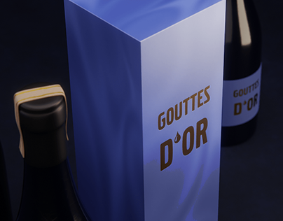 Project thumbnail - Gouttes d'Or Wine Bottle