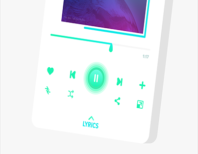 Serotonin - Music Player UI Design
