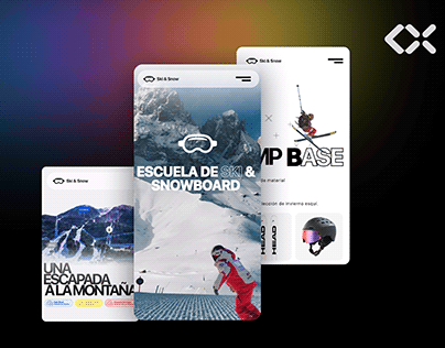 Web & App para Ski & Snow