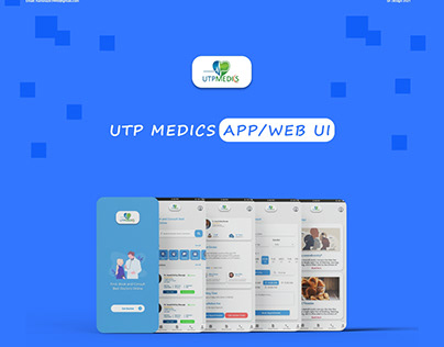 UTP Medics Doctor Patient Appointment APP/WEB UI