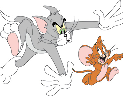 #Tom&Jerry #Vector_Art #Illustrator_Designs