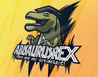Dinosaur Graduation Logo