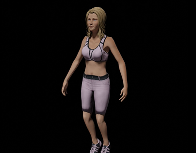 3D Character Animation (Exercising)