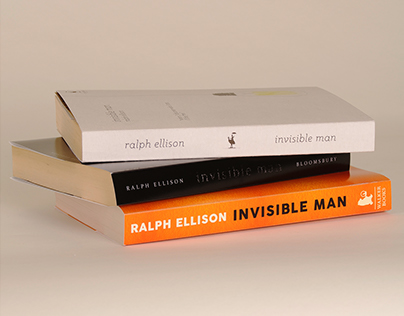 Invisible Man - Three Book Covers