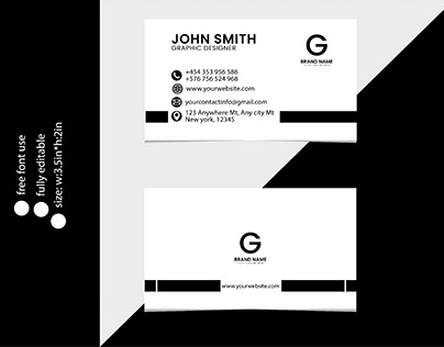 professional, creative Business Cards design