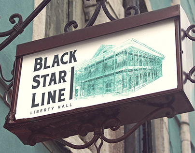 Black Star Line - Liberty Hall Branding y Campaña