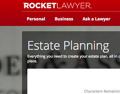 Website Content - Rocket Lawyer