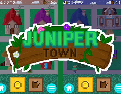 Juniper Town Game Capstone - Design Iterations