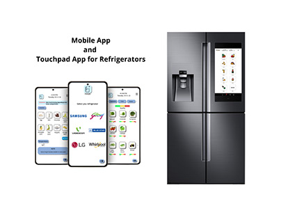 Mobile Application & Touchpad for Refrigerator