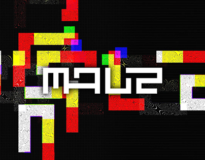 Mr. MAUZ Logo + Visual Glitch