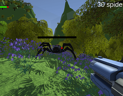 AAAHHHH SPIDERS!!!! (FPS-Game)
