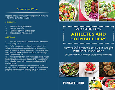 VEGAN DIET for ATHLETES and BODYBUILDERS Covers