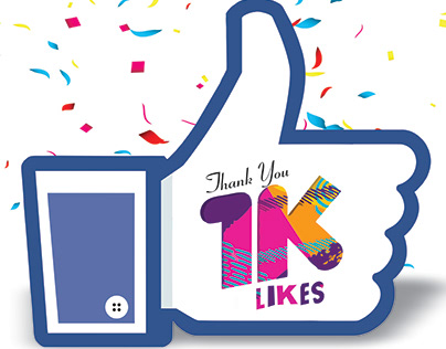1K Facebook Page like