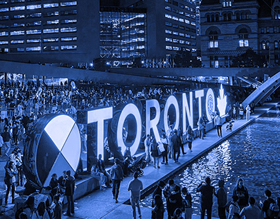Toronto on the Nuit Blanche 2023