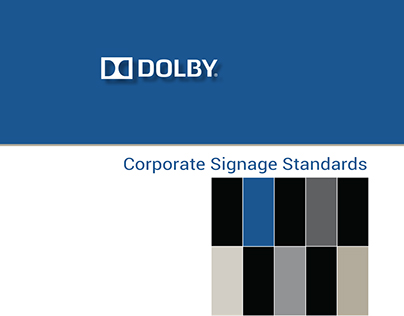 Dolby Signage Style Guide