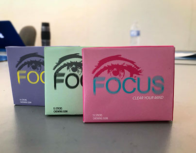 Package design - Focus Gum