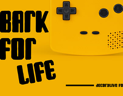 Bark For Life | Decorative Font