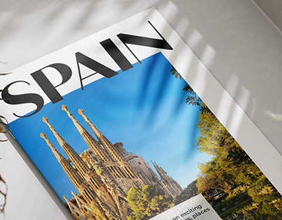 Spain travel brochure