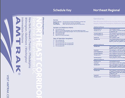 Amtrak Train Schedule
