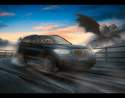 BMW Car Advertisement