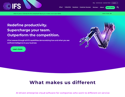 IFS website Redesign