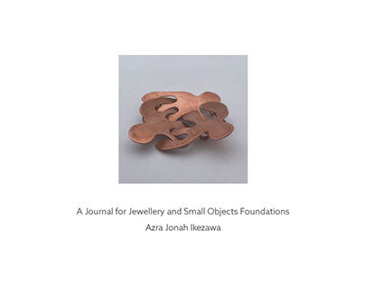 A Journal for Jewellery and Small Objects Foundations