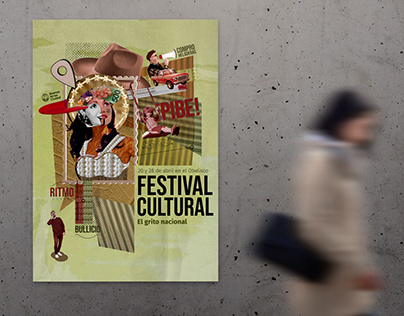 Serie de afiches - Festival Cultural