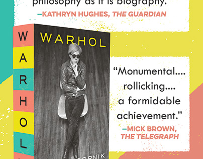 Warhol Harper's Magazine ad Warhol by Blake Gopnik