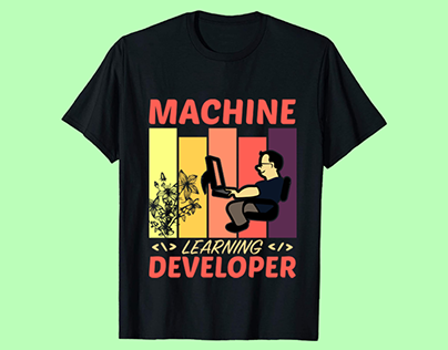 Programmer vintage t shirt design