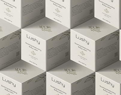 Branding and Packaging for Lushy | Natural Skin Care