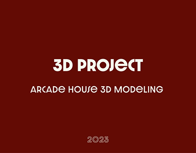 Project thumbnail - Arcade House 3D building