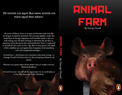 Animal Farm, Book Cover Redesign