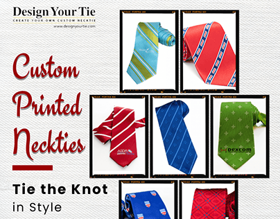 Custom & Corporate Ties & Neckties | Printed Neckties