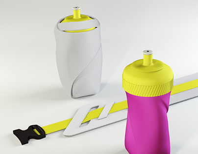 Concept bottle & thermo-cover & belt (2 in 1)