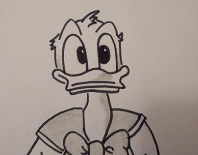 Fan art del Pato Donald